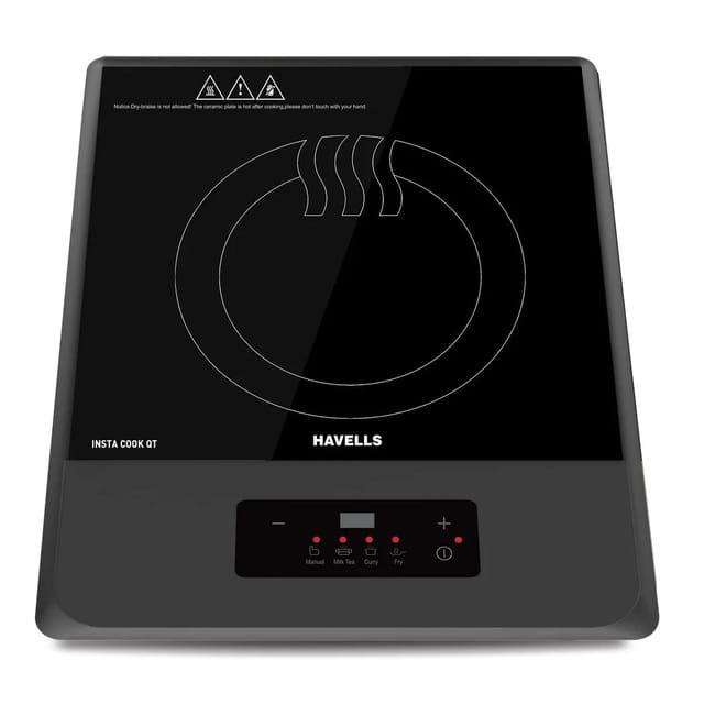 Havells INSTA COOK QT (1200 W, 4 Preset Options) Induction Cooktops Havells INSTA COOK QT (1200 W, 4 Preset Options) Induction Cooktops