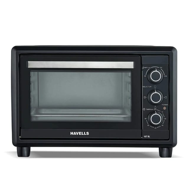 हैवेल्स 16T BL 1200 W डबल डोर ग्लास रोटिसरी ओवन