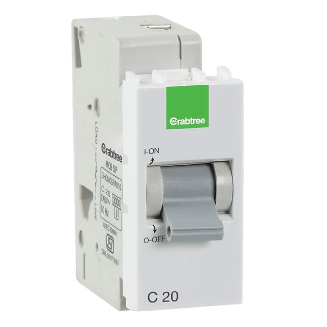 Havells 20 A SP C MINI MCB Mini MCB & Motor Starter White