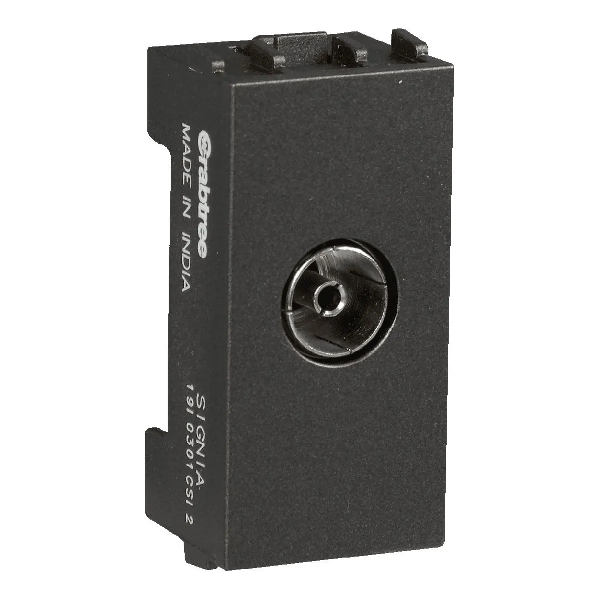 Havells TV Socket -1M Signia Support Modules Grey