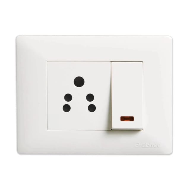 Havells Athena Modular Combined Plates - Classic PC Athena Classic Chalk White Classic Chalk White Havells Athena Modular Combined Plates - Classic PC Athena Classic Chalk White Classic Chalk White