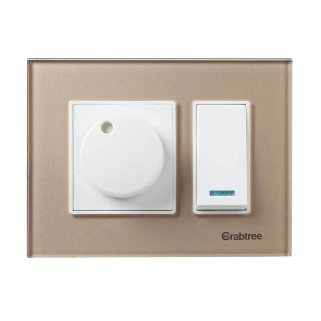 Havells Modular Combined Plates - Glassique 3M Modular Combined Plates - Glassique Stone Beige Havells Modular Combined Plates - Glassique 3M Modular Combined Plates - Glassique Stone Beige
