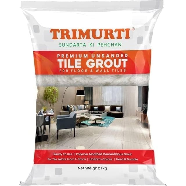 Trimurti Tile Grout Category-A (1kg-10 Packet)