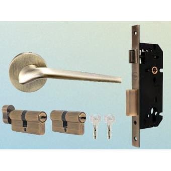 Yale YMEL-703-RE-70MM-8545-DC-(XX) Mortise Eternal Lever Handle Combosets Yale YMEL-703-RE-70MM-8545-DC-(XX) Mortise Eternal Lever Handle Combosets