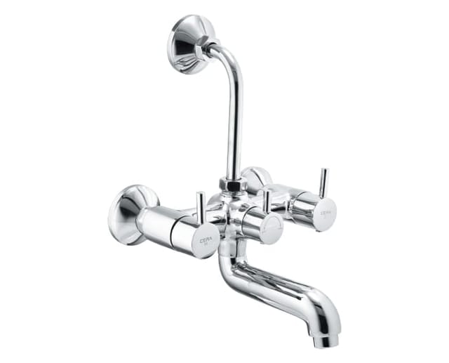 Cera Fountain Wall mixer with bend pipe for overhead shower Cera Fountain Wall mixer with bend pipe for overhead shower