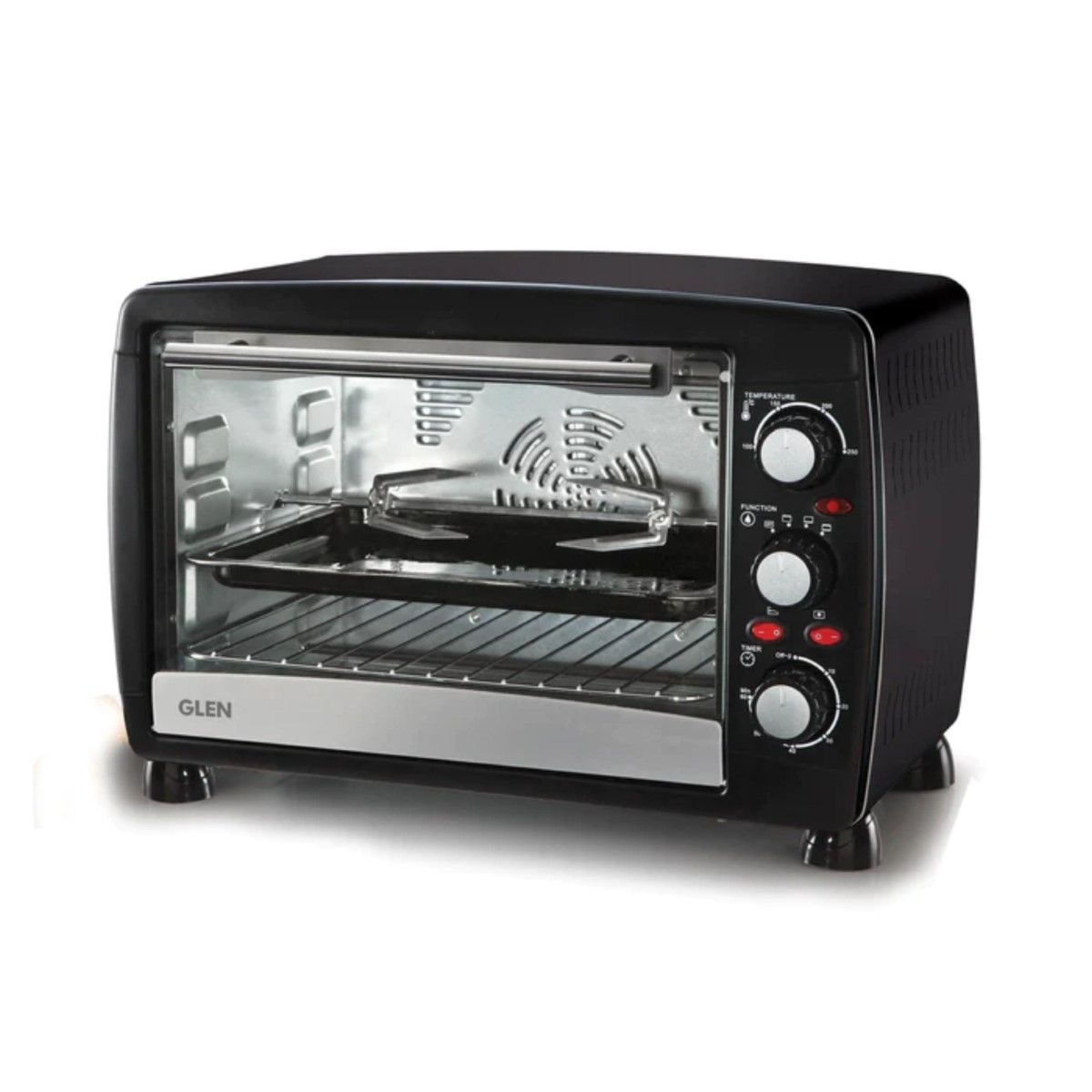GLEN SA 5030 Oven Toaster Grill Rot+Con BL