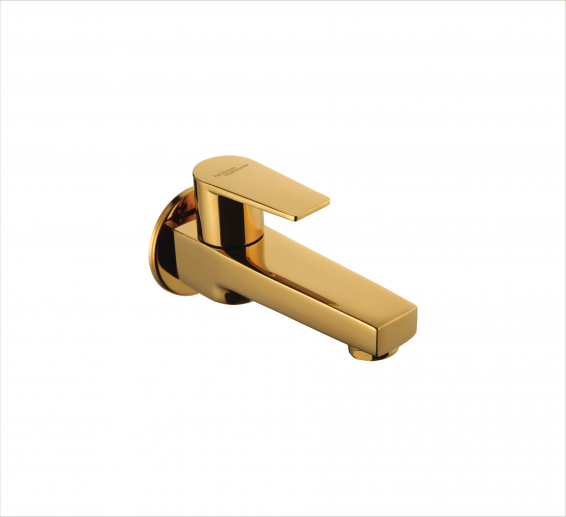 Hindware Hindware Presents Bib Cock With Wall Flange In Gold Plated Hindware Hindware Presents Bib Cock With Wall Flange In Gold Plated