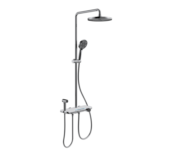 Hindware 4 Way Integrated Shower Console ? Piano LED Set