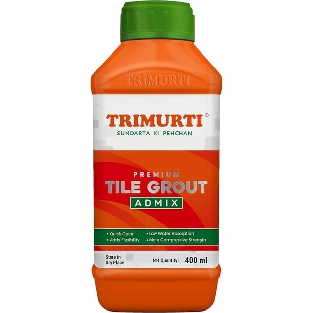 Trimurti Tile Grout Admix 400ml (BOX OF 20 BOTTEL) Trimurti Tile Grout Admix 400ml (BOX OF 20 BOTTEL)
