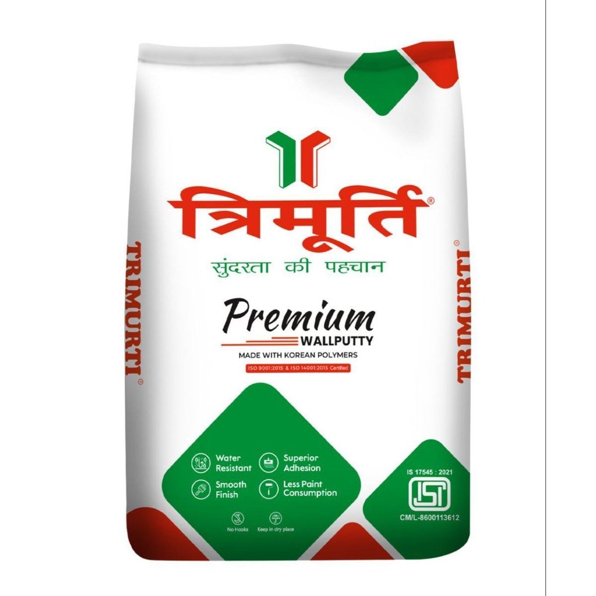 त्रिमूर्ति प्रीमियम वॉल पुट्टी