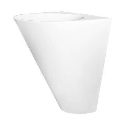 Grotto Beloye Mono-BLock Basin 525 X 480 X 130 ( in MM), GR-31390-BL Grotto Beloye Mono-BLock Basin 525 X 480 X 130 ( in MM), GR-31390-BL