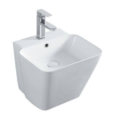 Grotto Ohrid Mono-BLock Basin With Tap Hole 460 x 420 X 380 ( in MM), GR-31030-BL