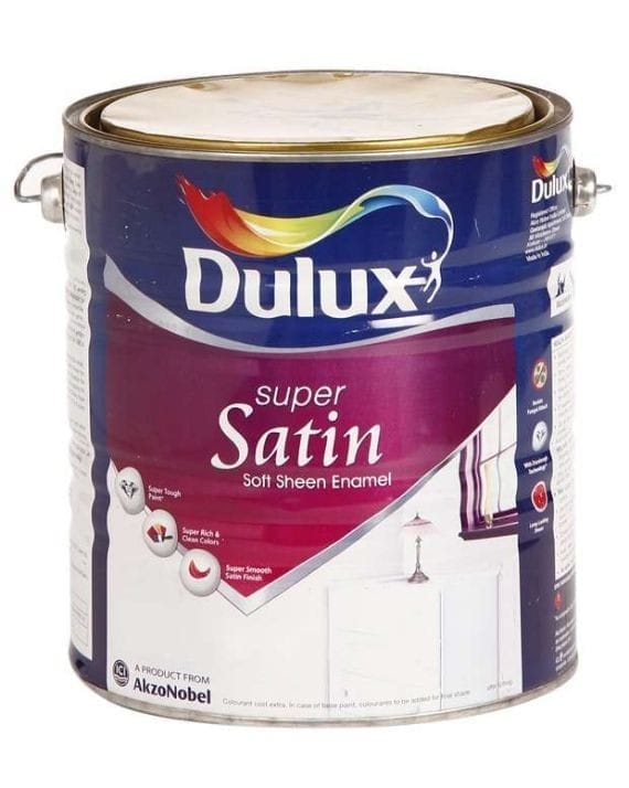 Dulux Satin Black 4 Ltr. Black