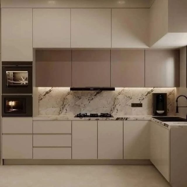 Modular Kitchen L Shape