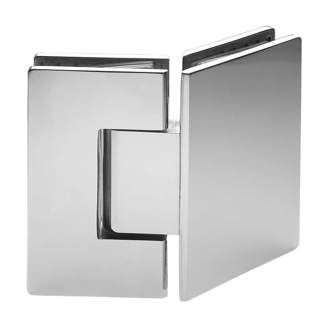 Enox ASSA ABLOY Shower Hinge Glass to glass 90 Degree - Round Edge