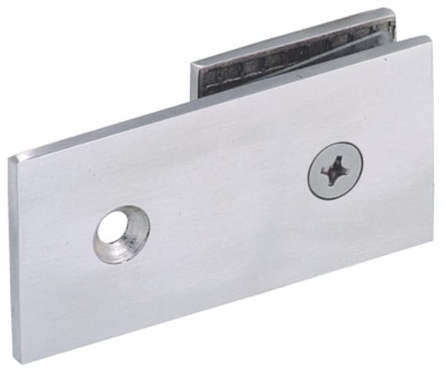 Enox ASSA ABLOY Glass Connector Glass to Glass 90 Degree - Round Edge