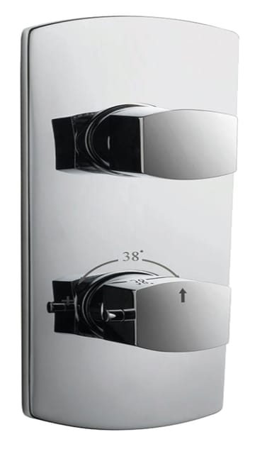 Carolieto Thermostatic (3 Outlet) Exposed Part - Chrome Carolieto Thermostatic (3 Outlet) Exposed Part - Chrome