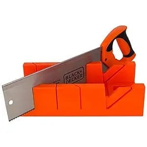 BLACK & DECKER MITRE BOX WITH SAW