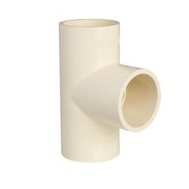 Sentini CPVC Ftngs Plain Tee 90 degree - 0.50 Inch (15mm) SDR 11 Sentini CPVC Ftngs Plain Tee 90 degree - 0.50 Inch (15mm) SDR 11