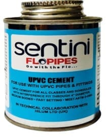 Sentini CPVC Solvent Cement - Medium Duty Yellow 29ml Tube