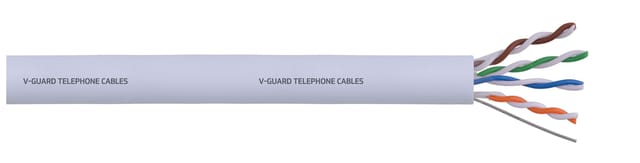 Vguard 4 Pair 0.4 mm Tele Cable - 90 Mtr