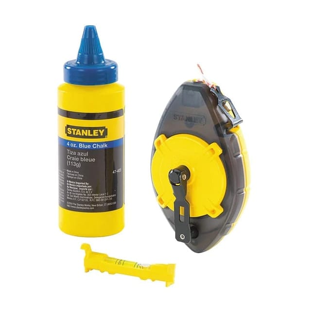 STANLEY 30M POWERWINDER CHALK LINE SET STANLEY 30M POWERWINDER CHALK LINE SET