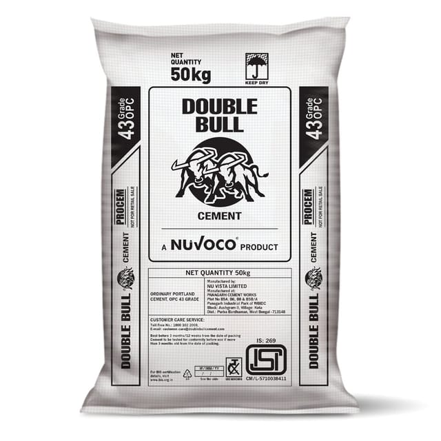 Nuvoco Double Bull OPC Cement Nuvoco Double Bull OPC Cement