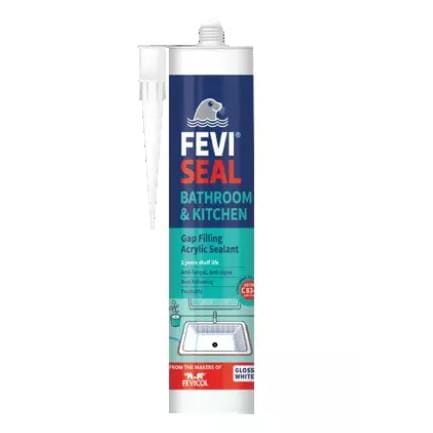 Dr. Fixit M-Seal Feviseal Bathroom & Kitchen Acrylic Sealants Dr. Fixit M-Seal Feviseal Bathroom & Kitchen Acrylic Sealants