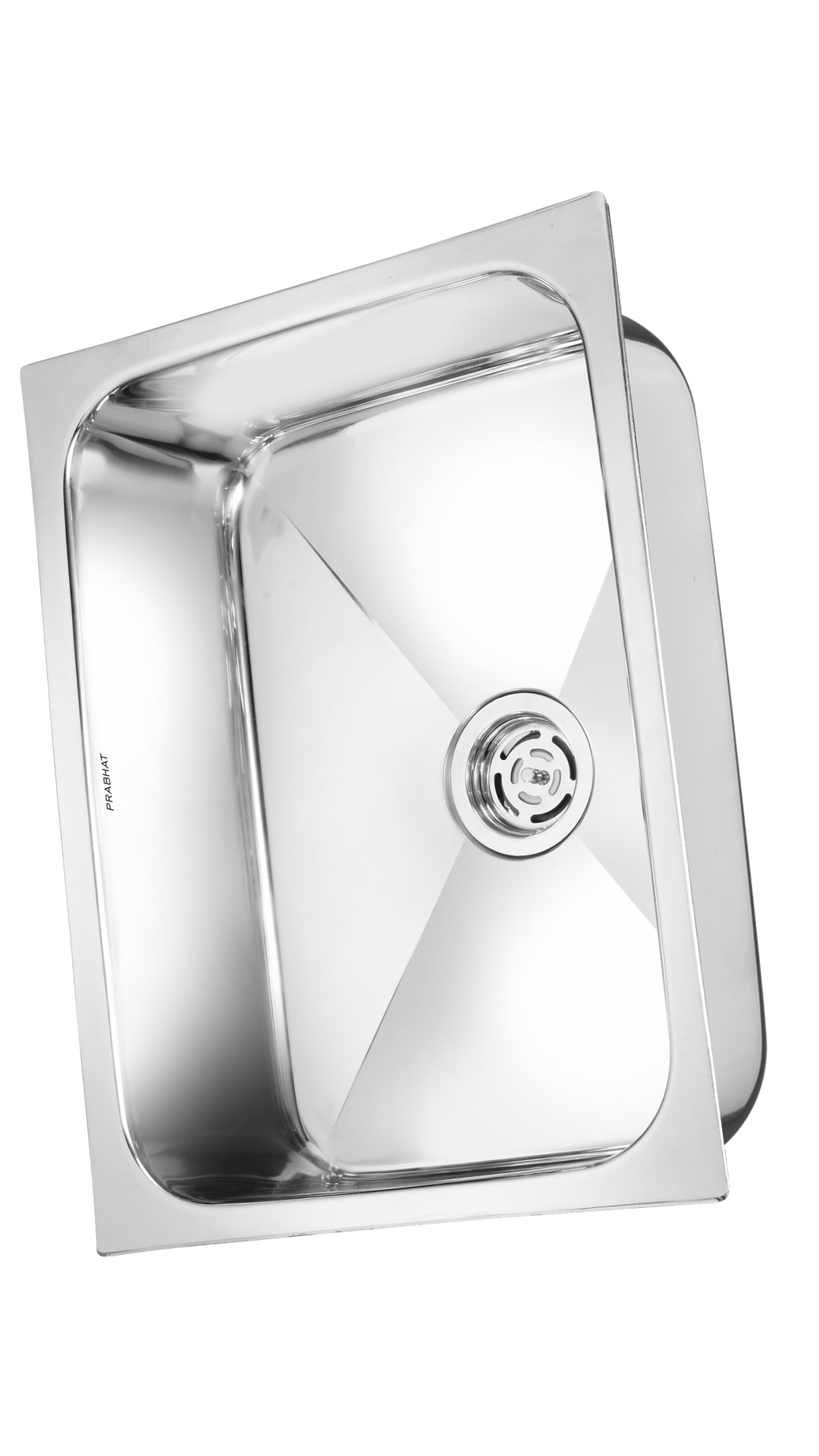 Prabhat Deluxe Single Bowl Sink, DLX18168H