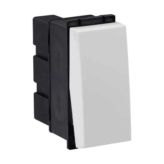 Havells 10 AX One Way Switch Murano Super Soft Switches - New White Havells 10 AX One Way Switch Murano Super Soft Switches - New White